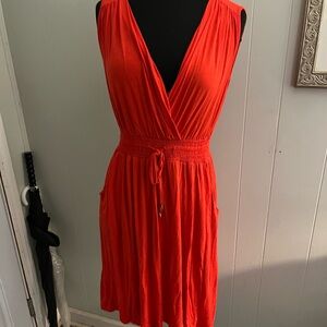 Spense Vibrant Red Mini Dress